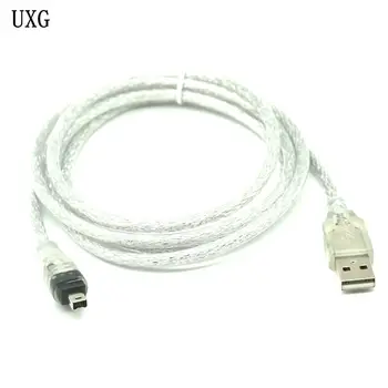  Nowa dostawa Najlepsza cena 1,2 M/4 stóp hi-Speed USB 2,0 Wtyczkę Do 4-stykowego kabla Firewire IEEE 1394 przejściówka Super Jakość