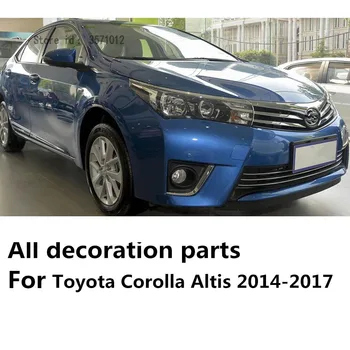  Toyota Corolla Altis 2016 2017-2019 Samochodowy ABS Matowy A Kolumna Audio Mówiące Okno Szyba Boczna Trójkątna Listwa Ramka