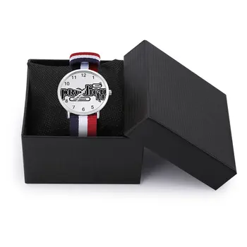  Łebska Zegarek Kwarcowy Projekt Chłopiec Zegarek Wędkarstwo Twórczy Hit Sprzedaży Zegarek