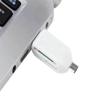  ABS 55x16x10 mm (D x Sz x W) Uniwersalny czytnik kart, telefon komórkowy PC czytnik kart Micro USB OTG czytnik Kart pamięci flash