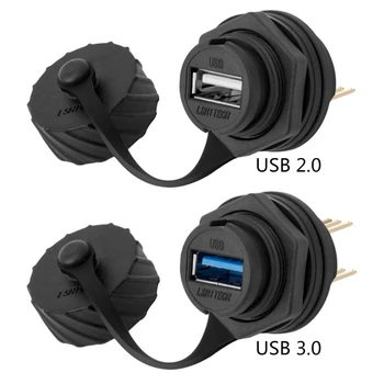  USB 2,0 3,0 Wtyczkę do Gniazdka, Adapter do mocowania na Pasku, Krok igły 2/2,54 mm, Bezpośrednie Połączenie Lutowania, Wodoodporny